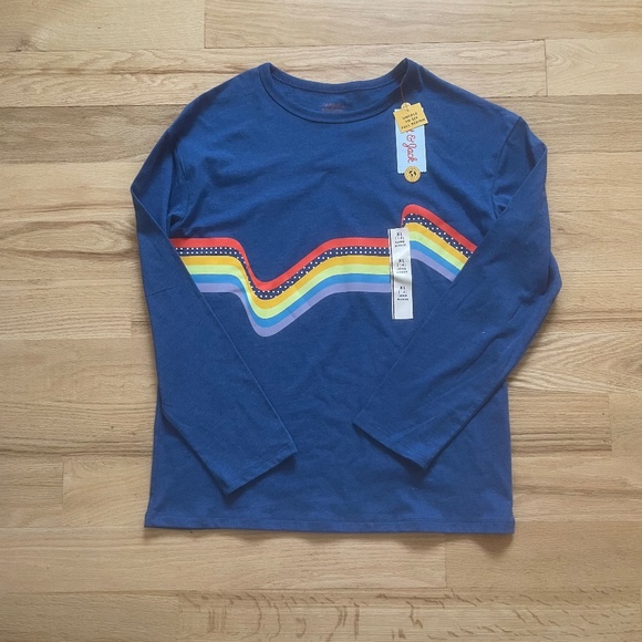 Cat & Jack Boys XL Lot (2 NWT Long Sleeve T's & 2 Sweatshirts) - Picture 4 of 8